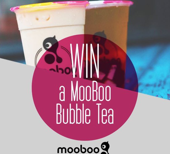 WIN A MOOBOO BUBBLE TEA